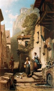 Le hussard - Carl Spitzweg