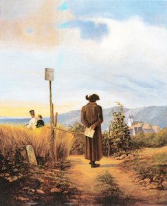 Le chemin interdit - Carl Spitzweg