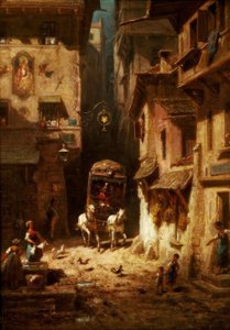 La poste - Carl Spitzweg