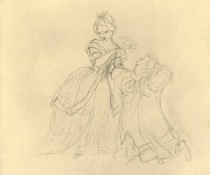 Erhörung, milieu-fin 19ème siècle, vers 1924 - Carl Spitzweg