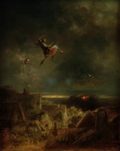 La chevauchée des sorcières - Carl Spitzweg
