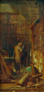 Dans la bibliothèque - Carl Spitzweg