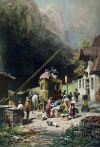 Seules les pensées sont exemptes de droits de douane - Carl Spitzweg