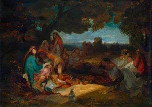 Société orientale - Carl Spitzweg