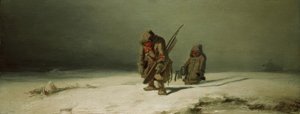 Région polaire (Les Esquimaux) - Carl Spitzweg