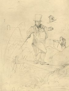 Passage difficile - Carl Spitzweg