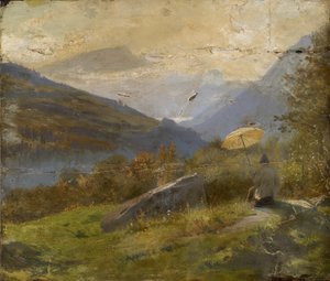 Le Peintre, vers 1860 - Carl Spitzweg