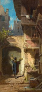 Le Bienfaiteur, vers 1860 - Carl Spitzweg
