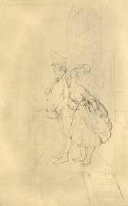 Treten Sie ein, meine Herrschaften!, milieu-fin du 19ème siècle, vers 1924 - Carl Spitzweg