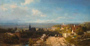 Devant la ville