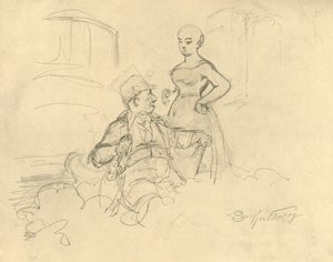 Was ist gefällig, milieu-fin du 19e siècle - Carl Spitzweg