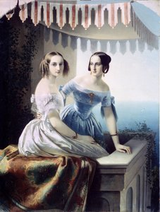 Portrait des grandes duchesses Marie Nikolaievna de Russie