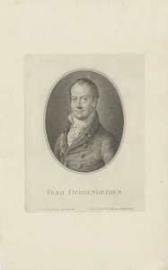 Portrait de Ferdinand Ochsenheimer 1767-1822, 1807