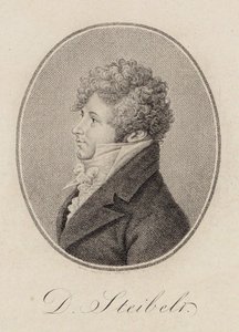Portrait du pianiste et compositeur Daniel Steibelt - Carl Traugott Riedel