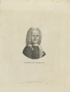 Portrait du compositeur Benedetto Marcello 1686-1739, c. 1795
