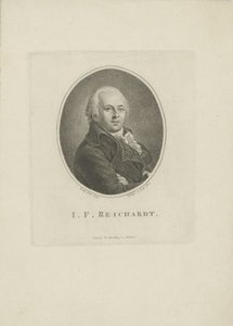 Portrait du compositeur Johann Friedrich Reichardt 1752-1814, 1814 - Carl Traugott Riedel