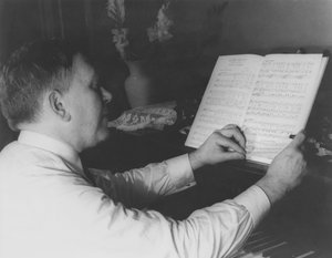 Henry Louis Mencken (1880-1956) Juillet 1932 (épreuve gélatino-argentique) - Carl Van Vechten
