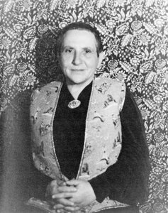 Portrait de Gertrude Stein (1874-1946), New York - Carl Van Vechten