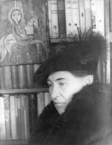 Willa Cather (1873-1947) 22 janvier 1936 (photo nb) - Carl Van Vechten