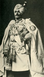 Sir Pertab Singh, fin du 19ème siècle, vers 1920 - Carl Vandyk