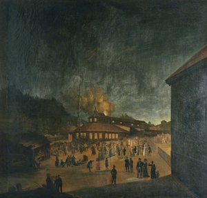 Célébration nationale à Bærum Jernverk (usine de fer) Midsummer