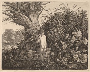 Jeune fille se baignant - Carl Wilhelm Kolbe