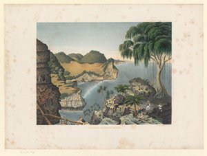Vue de la côte sud de Java - Carl Wilhelm Mieling (possibly)
