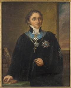 Portrait de Johan Olof Wallin - Carl Wilhelm Nordgren