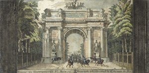 Festival à Catherinehof, 1824-1825