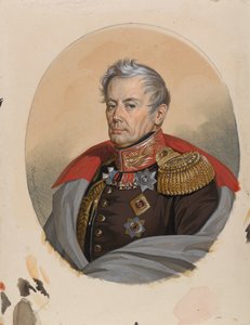 Portrait du comte Piotr Petrovich Konovnitsyn 1764-1822, début des années 1820 - Carl von Hampeln