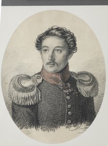 Portrait de Nikolay Vasilyevich Khvostov 1793-1837, 1822