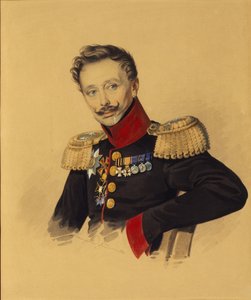Portrait du prince Fiodor Fiodorovitch Gagarine 1786-1863, années 1830 - Carl von Hampeln
