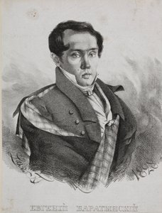 Portrait du poète Yevgeny Abramovich Baratynsky 1800-1844, 1828