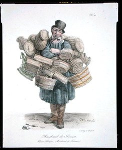 Le vendeur de paniers, numéro 21 de la série 