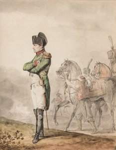Empereur Napoléon Bonaparte I (1769-1821) à Austerlitz - Carle (attr. to) Vernet