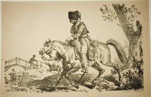Artilleur à cheval - Carle Vernet