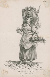 Marchande de fruits - Carle Vernet