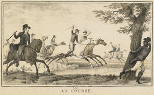 Scènes de course : La course - Carle Vernet
