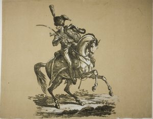 Garde Royale, Hussard Monté et Cheval, No. 6