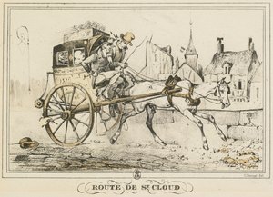 Scènes de la vie quotidienne, Route et Chemins : Route de Saint-Cloud