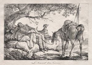 Le Soldat Endormi - Carle Vernet