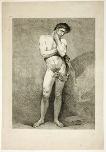 Figure, from Six Figures Académiques - Carle van Loo