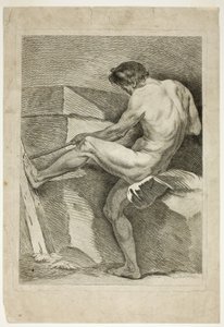 Figure, from Six Figures Académiques - Carle van Loo