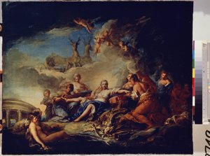 Le repos de Diane durant la chasse - Carle van Loo