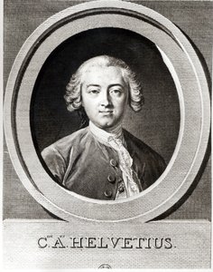 Portrait de Claude Adrien Helvétius (1715-1771) philosophe français - Carle van Loo