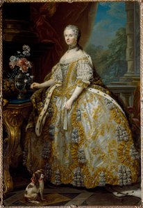 Portrait de Marie Leszczyńska, reine de France - Carle van Loo