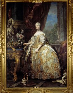 Portrait de la reine Marie Leszczyńska, reine de France