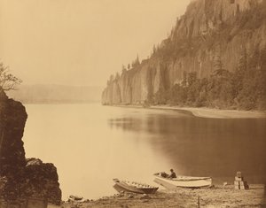 Cap Horn, rivière Columbia - Carleton E. Watkins