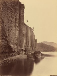 Cap Horn, rivière Columbia, Oregon - Carleton E. Watkins