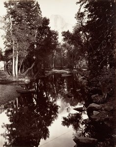 Dôme Sud, 6 000 pieds, Yosemite, vers 1872, imprimé vers 1876 - Carleton E. Watkins.